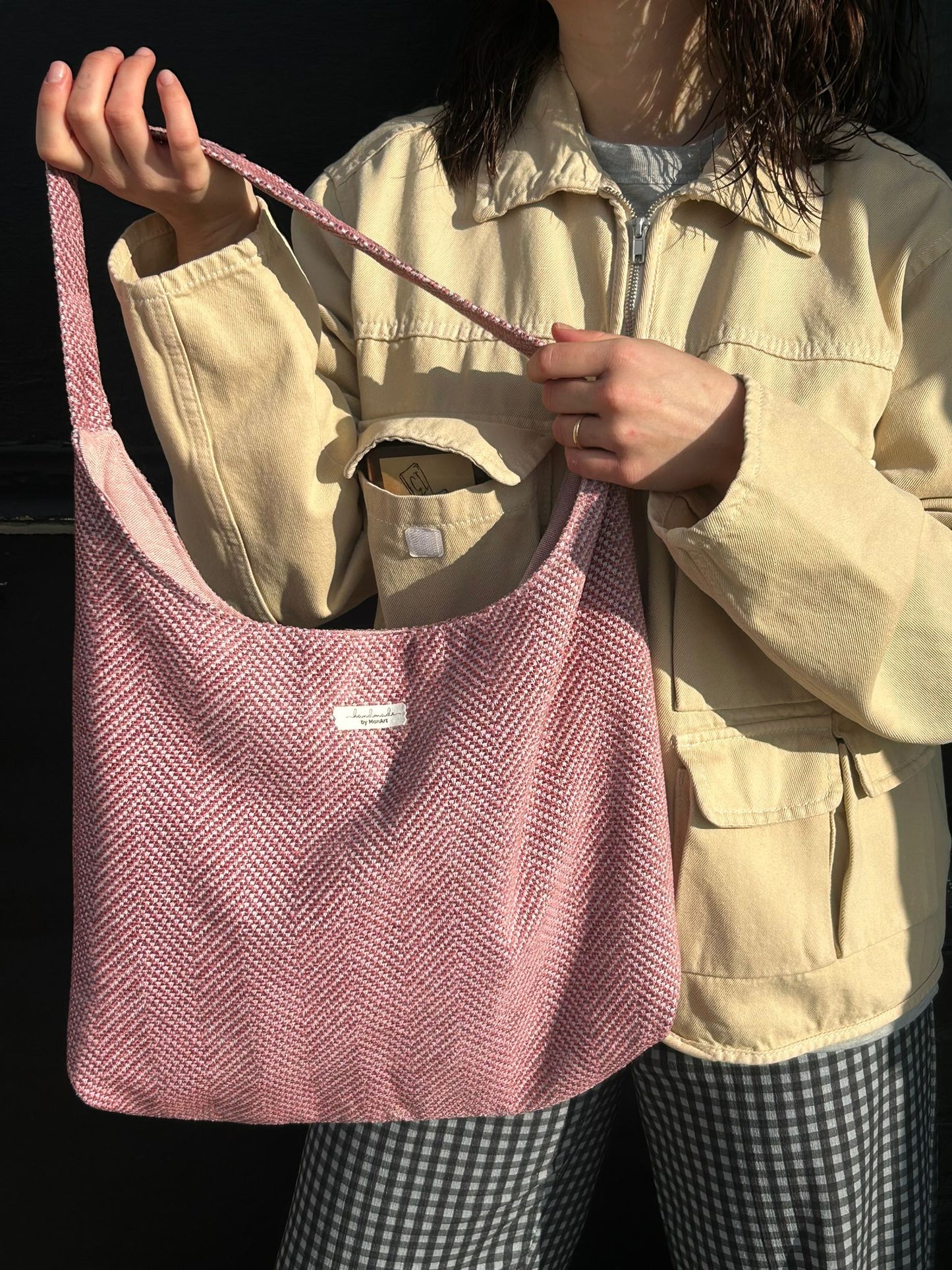 Pink Tote Bag